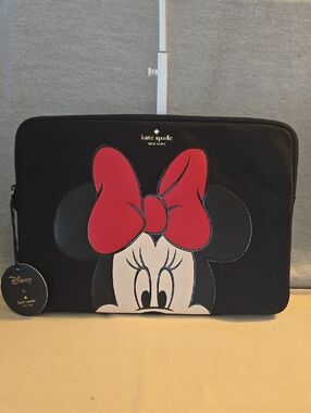 NEW Kate Spade x Disney Minnie Mouse Laptop Sleeve
